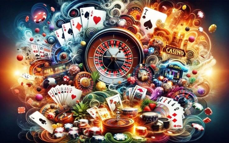 Suasana kasino live dur77 dengan dealer sungguhan dan meja Baccarat, Roulette dalam tampilan HD